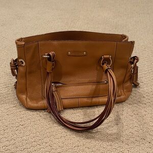 Kate Spade Brown Leather Shoulder Bag